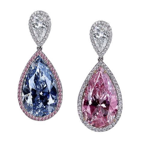 Dior pink and blue jewelry